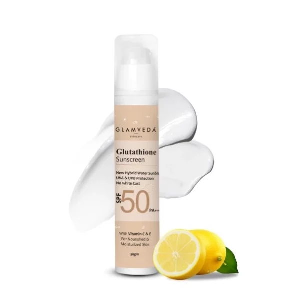 Glamveda Glutathione & Vitamin C Sunscreen SPF 50 Pa+++ 50gm, Herbkart8t761zHvsq9ofL.webp, Herbkart8t761zHvsq9ofL