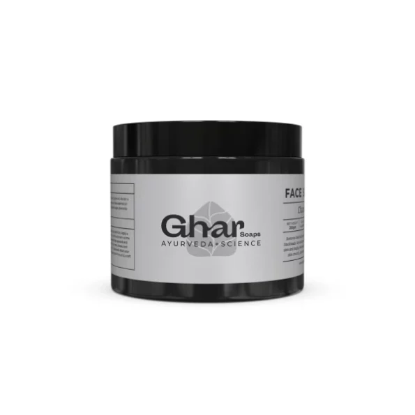 Ghar Soaps Charcoal Scrub for Face & Body, 200 gm available on Herbkart