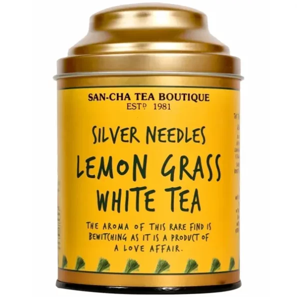 Sancha Tea Boutique Lemongrass White Tea (75X3 Cups) available on Herbkart