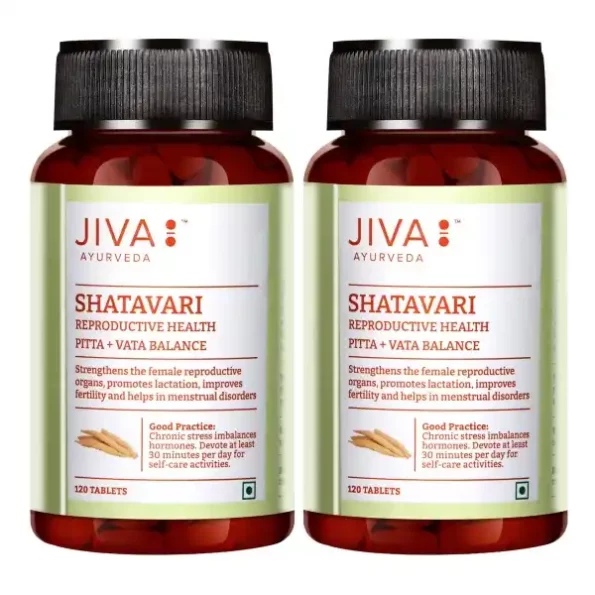 Jiva Shatavari Tablets 500Gm - 120 Tablets, Herbkart8t781Lg4rr0QdL.webp, Herbkart8t781Lg4rr0QdL