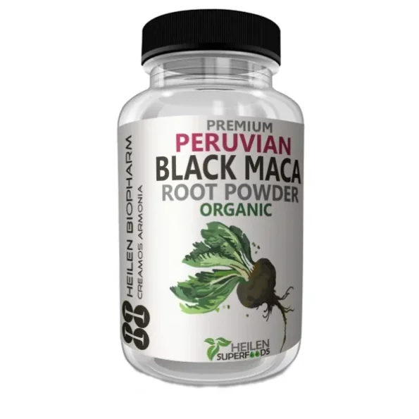 Heilen Biopharm Peruvian Black Maca Root Powder - 100 g, Herbkart8t761aIO6WrinL.webp, Herbkart8t761aIO6WrinL