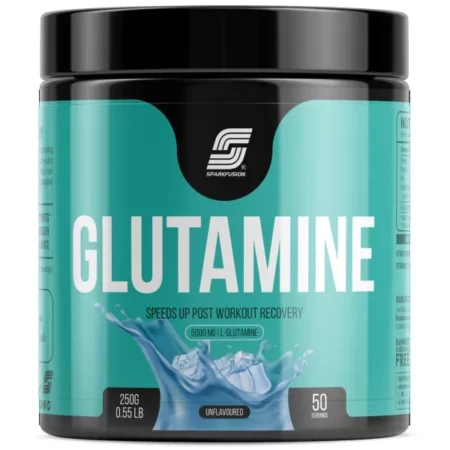 Sparkfusion L-Glutamine Powder 5000 mg (250 GM,50 Servings)