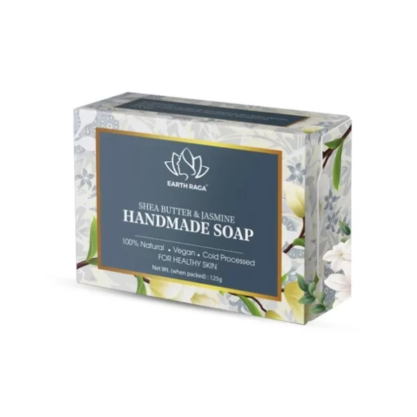 Earthraga Shea Butter & Jasmine Handmade Cold Pressed Soap 125 gm, Herbkart8t7618I6LnQLgL.webp, Herbkart8t7618I6LnQLgL