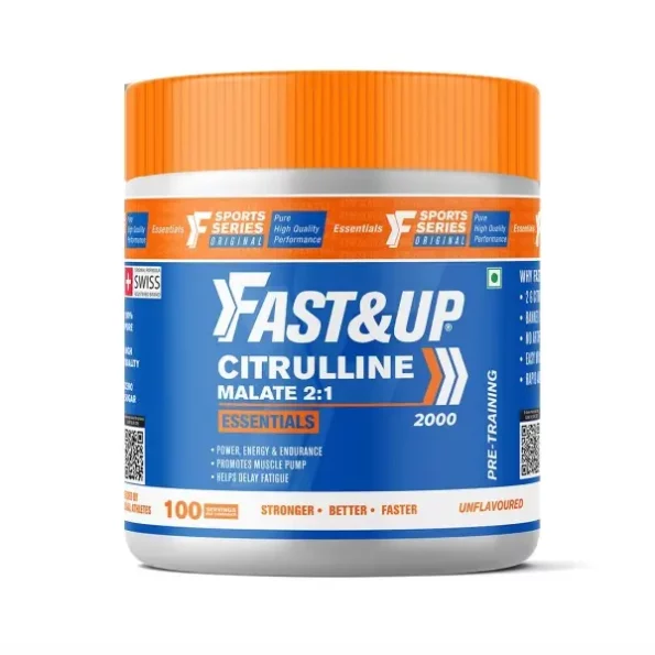 Fast&Up Citrulline (2000mg- 100 Servings 00g powder) (Unflavored), Herbkart8t761xdq4WdXbL.webp,