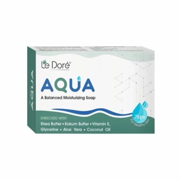 Le Dore Aqua Balanced Moisturizing Soap (75gm), Herbkart8t751Kgy3KCzDL.webp, Herbkart8t751Kgy3KCzDL