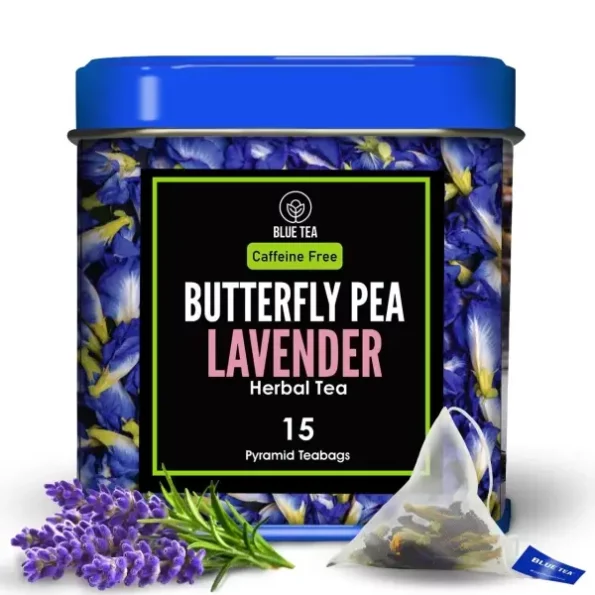 BLUE TEA - Butterfly Pea Flower Lavender, 15 Pyramid Tea Bags, Herbkart8t771j20OZWVi20L.webp, Herbkart8t771j20OZWVi20L