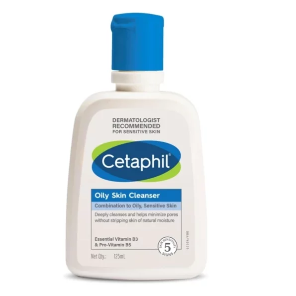 Cetaphil Oily Skin Cleanser , Daily Face Wash 125Ml available on Herbkart