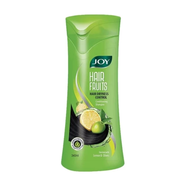 Joy Hair Fruits Hair Dryness Control Conditioning Shampoo Enriched with Lemon & Olives, 340 ml, Herbkart8t761PTI8gv0rL.webp, Herbkart8t761PTI8gv0rL