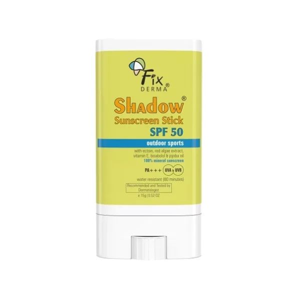 Fixderma Shadow Sunscreen Stick SPF 50 PA+++ with Vitamin E & Jojoba Oil - Blue Color (15g), Herbkart8t751qzVrsZ-9L.webp, Herbkart8t751qzVrsZ 9L