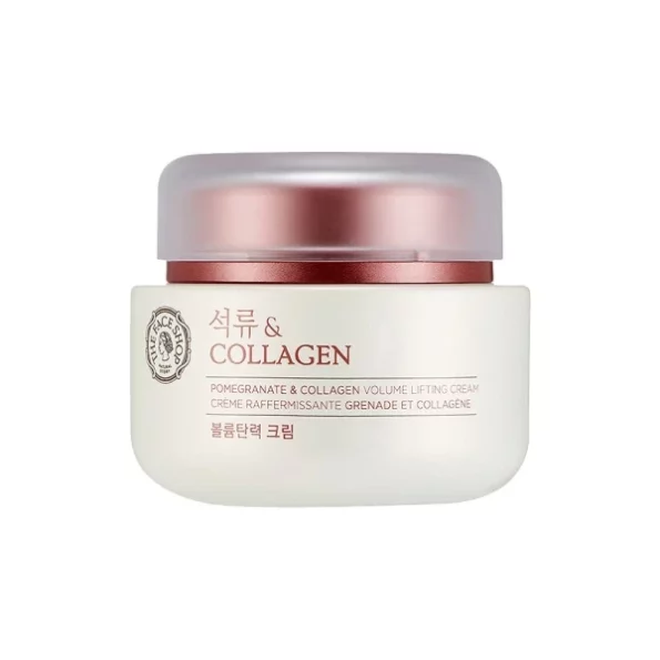 The Face Shop Pomegranate & Collagen Face Cream With 10% Marine Collagen & Pomegranate Extracts, 100Ml, Herbkart8t7512Cg7VhBwL.webp, Herbkart8t7512Cg7VhBwL