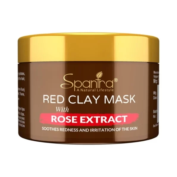 Spantra Red Clay Mask 125g, Herbkart8t761kHJDNzClL.webp, Herbkart8t761kHJDNzClL