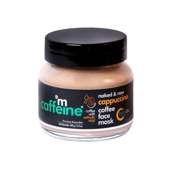 mCaffeine Anti Acne Cappuccino Coffee Face Pack for Oily Skin (100gm), Herbkart8t751O5SENP46L.webp, Herbkart8t751O5SENP46L