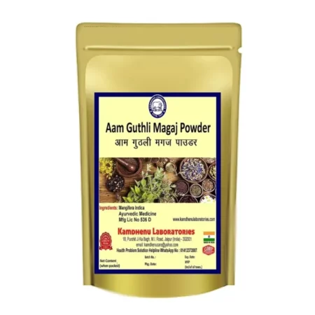 Kamdhenu Aam Guthli Magaj Powder | Mangifera Indica | Mango Seed Powder 250 grams | Mango Kernel Powder 250 gms