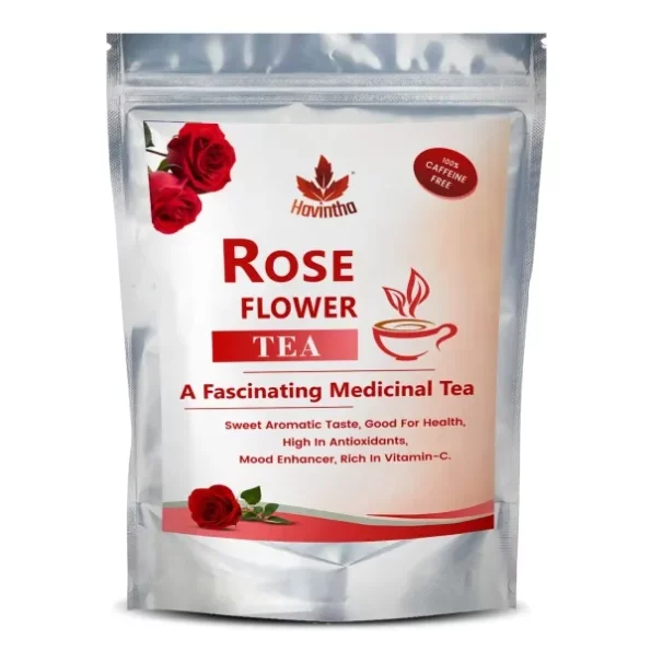 Havintha Herbal Rose Tea, Natural Tea - Rose Petals for Hair - 50 gm, Herbkart8t771GuqWd5aVL.webp, Herbkart8t771GuqWd5aVL