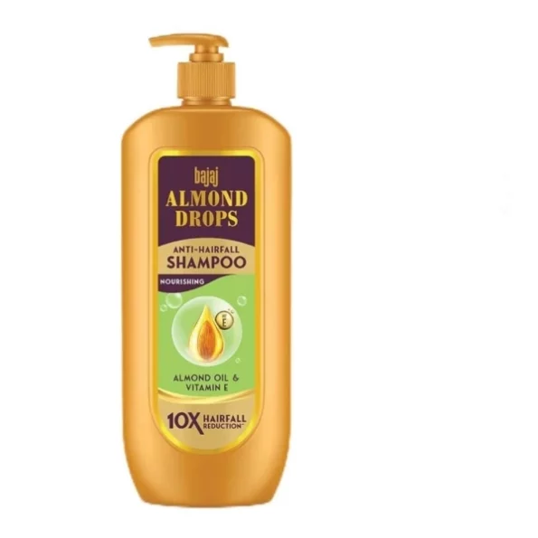 Bajaj Almond Drops Anti Hairfall Shampoo with Almond Oil & Vitamin E - 340ML, Herbkart8t741MXLZFys5L.webp, Herbkart8t741MXLZFys5L