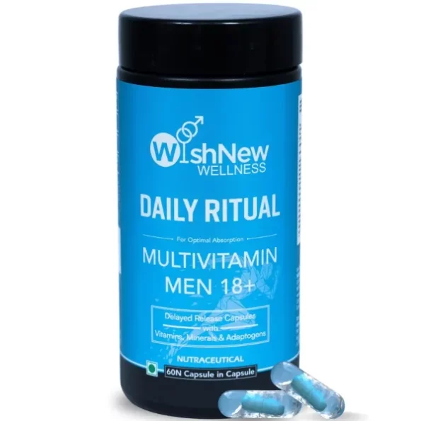 WishNew Wellness Daily Ritual Men's Multivitamin 18+, 60 Capsules, Herbkart8t761N1MIAyo1L.webp, Herbkart8t761N1MIAyo1L