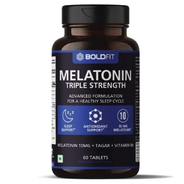 Boldfit Melatonin 10mg Sleeping Pills for Deep Sleep with Tagara 125mg - 60 Veg Tablets, Herbkart8t761skiHKMnXL.webp, Herbkart8t761skiHKMnXL