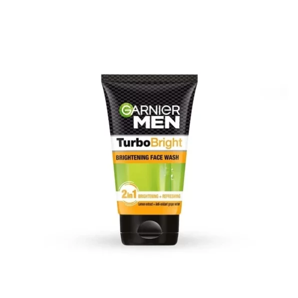 Garnier Men, Face Wash, Brightening & TurboBright Double Action, 100 g, Herbkart8t751HoudUTQiL.webp, Herbkart8t751HoudUTQiL