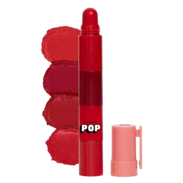 SUGAR POP 4 in 1 Lip Twist - 02 Rouge Delight 6.4g available on Herbkart