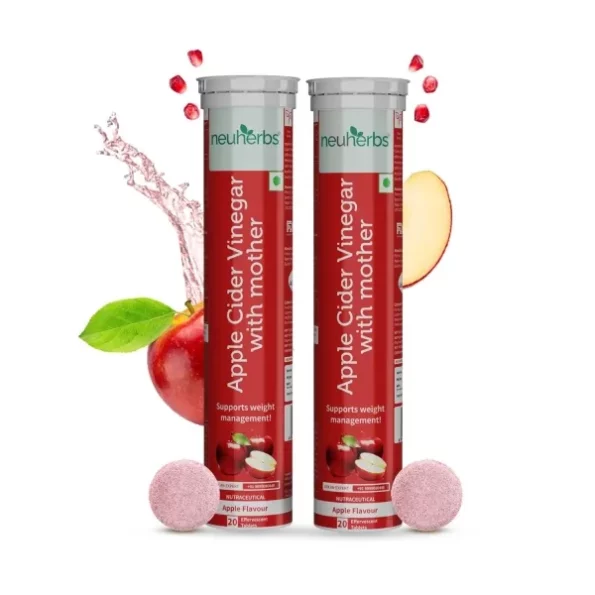 Neuherbs Plant Based Apple Cider Vinegar With Mother 20 Effervescent Tablets (Apple Flavour), Herbkart8t761-ewHxqSQL.webp, Herbkart8t761