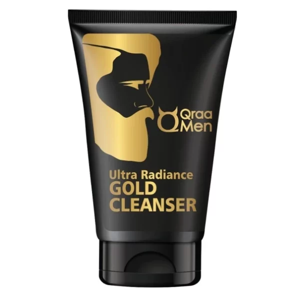 Qraa Men Gold Face Wash with 24K Gold - 100g, Herbkart8t75142WlLeC-L.webp, Herbkart8t75142WlLeC L