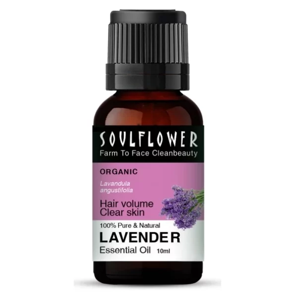 Soulflower Lavender Essential Oil, 10ml, Herbkart8t7610ETPY7H3L.webp, Herbkart8t7610ETPY7H3L