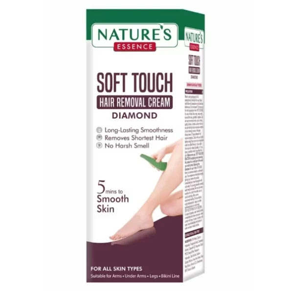 Nature’s Essence Soft Touch Diamond Hair Removal Cream 30g available on Herbkart