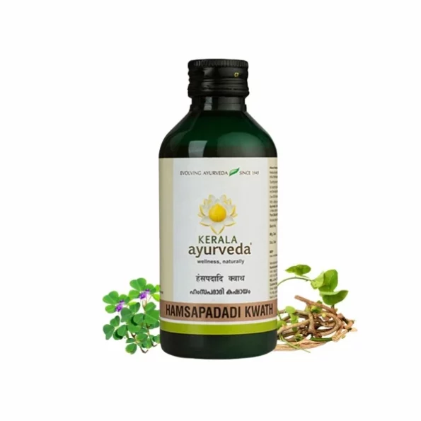 Kerala Ayurveda Hamsapadadi Kwath 200ml, Herbal Thyroid Care Syrup available on Herbkart