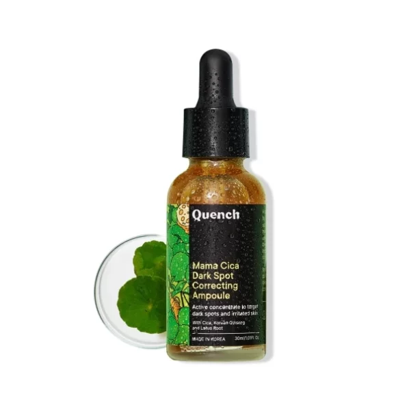 Quench Dark Spot Correcting Serum with Cica Herb Repair & Hyaluronic Acid | Concentrated Ampoule to Reduce Dark Spots | For Pigmented and Uneven Skin Tone | Made in Korea (30ml), Herbkart8t771QwpujjDIL.webp, Herbkart8t771QwpujjDIL