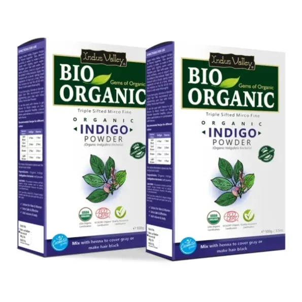 Indus Valley BIO Organic Indigo leaf Powder (100gm, ), Herbkart8t761vPSGER0nL.webp, Herbkart8t761vPSGER0nL