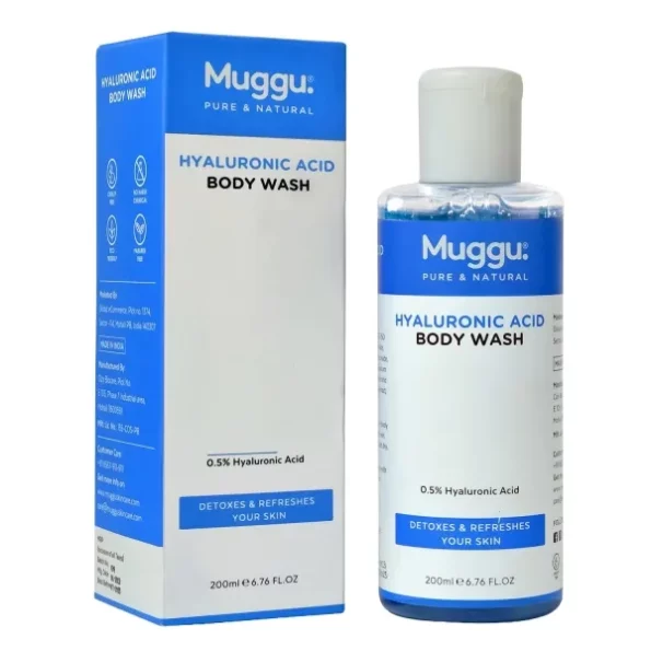 Muggu Skincare Hyaluronic Acid Body Wash - 200ml, Herbkart8t761XAikUfzXL.webp, Herbkart8t761XAikUfzXL