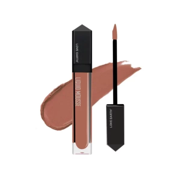 Love Earth Liquid Mousse Lipstick - Espresso Martini Matte Finish - 6Ml, Herbkart8t741YqkvURuML.webp, Herbkart8t741YqkvURuML