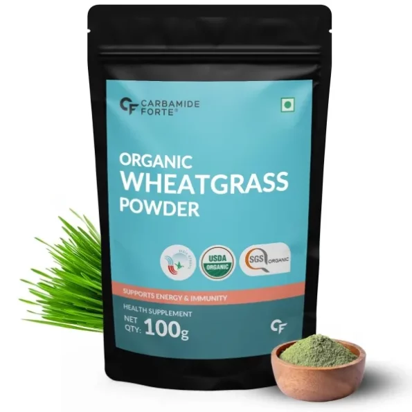 Carbamide Forte 100% wheat grass powder organic - 100g Veg Powder, Herbkart8t761kRdhHtkBL.webp, Herbkart8t761kRdhHtkBL