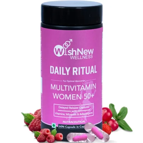 WishNew Wellness Daily Ritual Women's 50+ Multivitamin, 60 Delayed Release Oil Capsules, Herbkart8t781lI20Fbu3WL.webp, Herbkart8t781lI20Fbu3WL