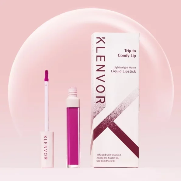 Klenvor Liquid Lipstick - 01Admire (Fuchsia Pink), Herbkart8t751evstZ9frL.webp, Herbkart8t751evstZ9frL