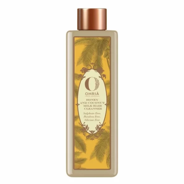 Ohria Ayurveda Honey And Coconut Milk Hair Cleanser, Sulphate Free, Paraben Free & Silicon Free - 200ml, Herbkart8t751pt5PLw9qL.webp, Herbkart8t751pt5PLw9qL