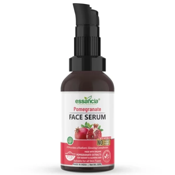 Essancia Pomegranate Face Serum For Radiant Skin - Antioxidant-Rich, For All Skin Types | No Sulphate No Paraben | For Men & Women (30ml), Herbkart8t751izodeOHzL.webp, Herbkart8t751izodeOHzL