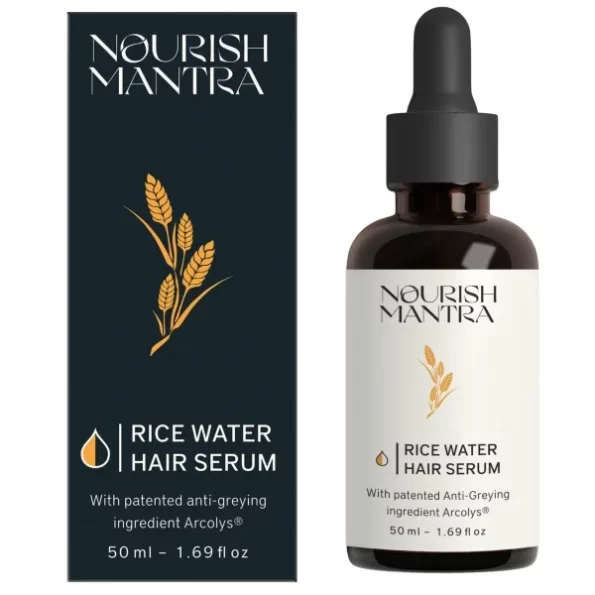 Nourish Mantra Anti-Greying Rice Water Serum with Rice Water (50ml), Herbkart8t771v1413DUYL.webp, Herbkart8t771v1413DUYL