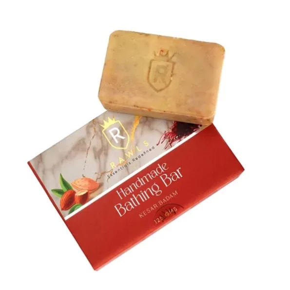 RAWLS Kesar-Badam Bathing Soap - 125 gm, Herbkart8t7510tk0iUhkL.webp, Herbkart8t7510tk0iUhkL