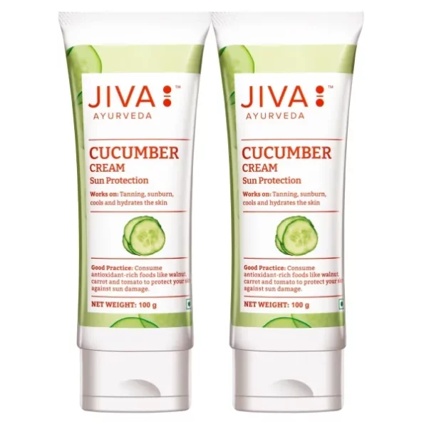 Jiva Cucumber Cream - 100Gm available on Herbkart