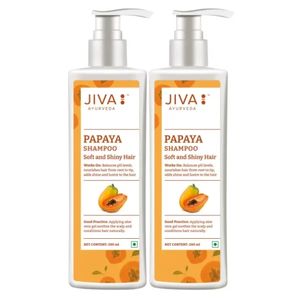 Jiva Ayurveda Papaya Shampoo - 200Ml, Herbkart8t771tQOPW205JS.webp, Herbkart8t771tQOPW205JS