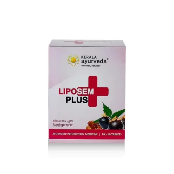 Kerala Ayurveda Liposem Plus Tablet - 100 Count available on Herbkart