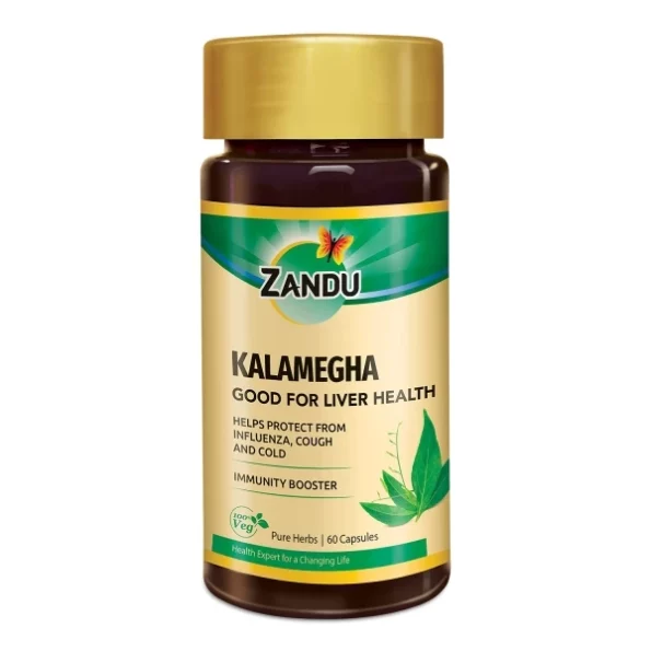 Zandu Kalamegha: An Ayurvedic Formula for Supporting Liver Functions, 60 Capsules, Herbkart8t761j0bTF320ES.webp, Herbkart8t761j0bTF320ES