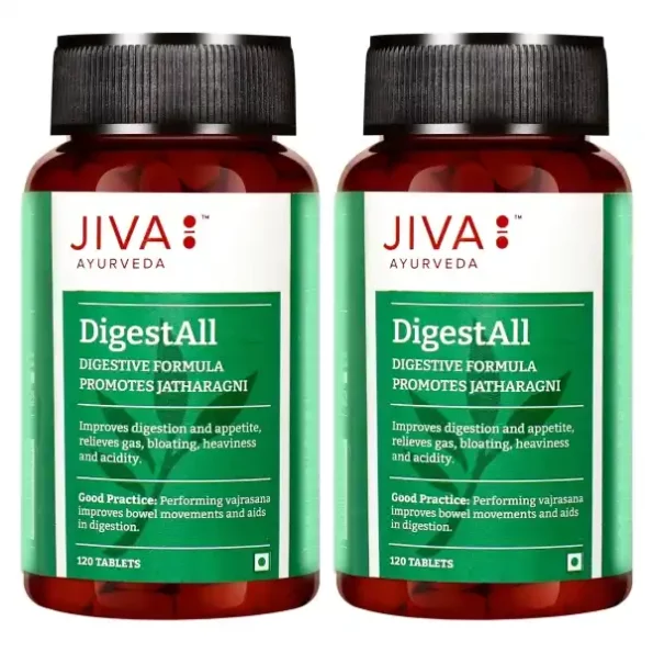 Jiva Digestall Tablet 500Mg - 120 Tablet available on Herbkart