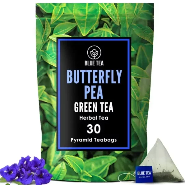 BLUE TEA - Butterfly Pea Green Tea Bags - 30 Premium Tea Bags, Herbkart8t771kQagGh0aL.webp, Herbkart8t771kQagGh0aL