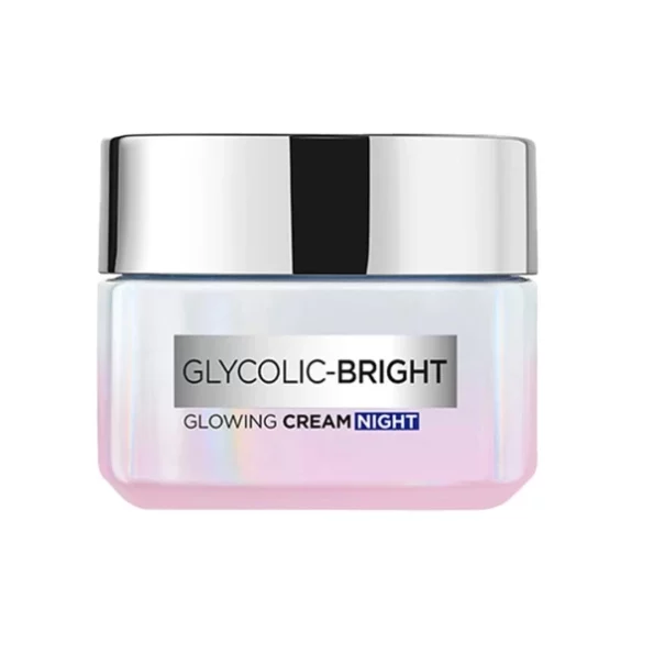 (LOREAL) L’Oréal Paris Glycolic Bright Glowing Night Cream, 15ml, Herbkart8t741qpkM2pASL.webp, Herbkart8t741qpkM2pASL