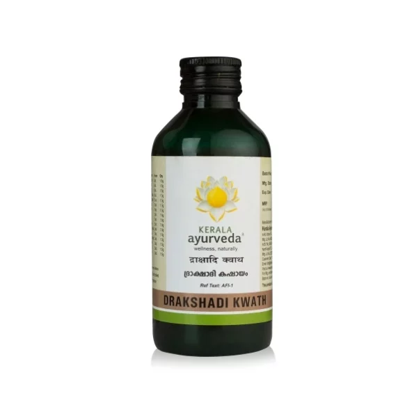 Kerala Ayurveda Drakshadi Kwath 200 Ml available on Herbkart