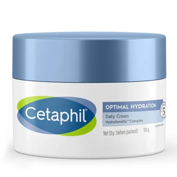 Cetaphil Optimal Hydration Daily Cream 50g available on Herbkart