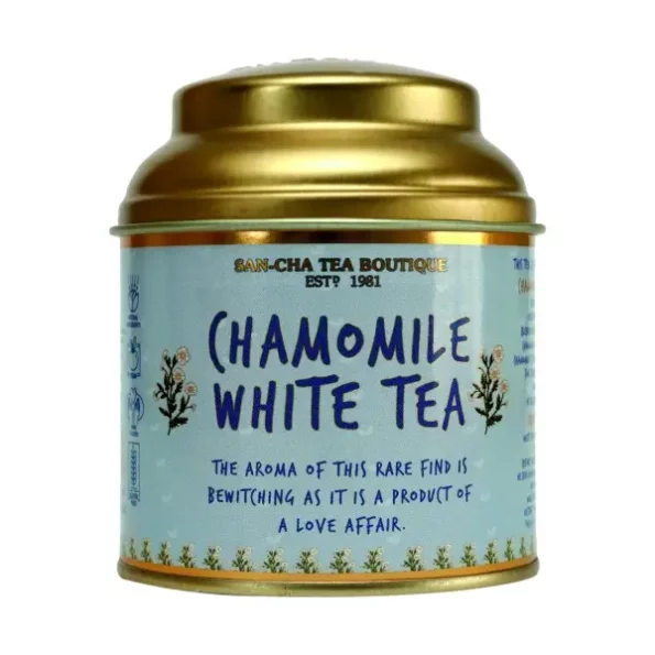 Sancha Tea Boutique, Chamomile White Tea, Peony White Tea, Organic Darjeeling White Tea, Richest in Antioxidants, 25gram (75 servings), Herbkart8t781758Wtp5nL.webp, Herbkart8t781758Wtp5nL