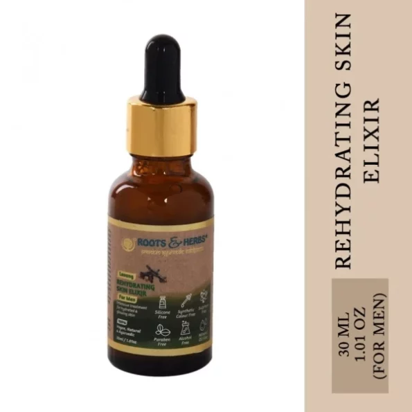 Roots & Herbs Lavang Rehydrating Skin Moisturizer Elixir for Men- 30 ML, Herbkart8t751u09SIBJlL.webp, Herbkart8t751u09SIBJlL